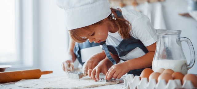 Cozinhar com as crianças: divertido e didático